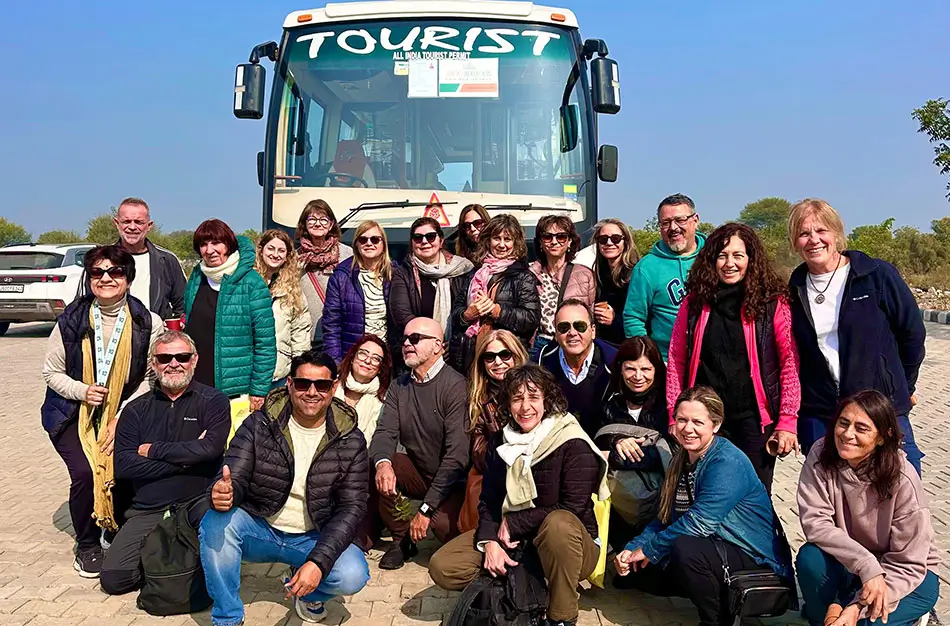 Luxury private tour of Varanasi featuring a sunrise boat ride on the Ganges, Ganga Aarti ceremony, ancient ghats, and heritage experiences.